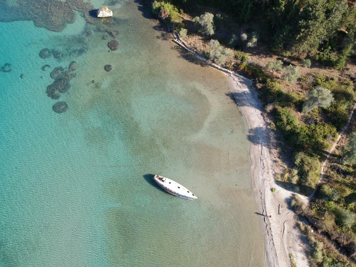 Corfu Seaview Maisonette - Sopra Il Mare Petrití Exterior foto