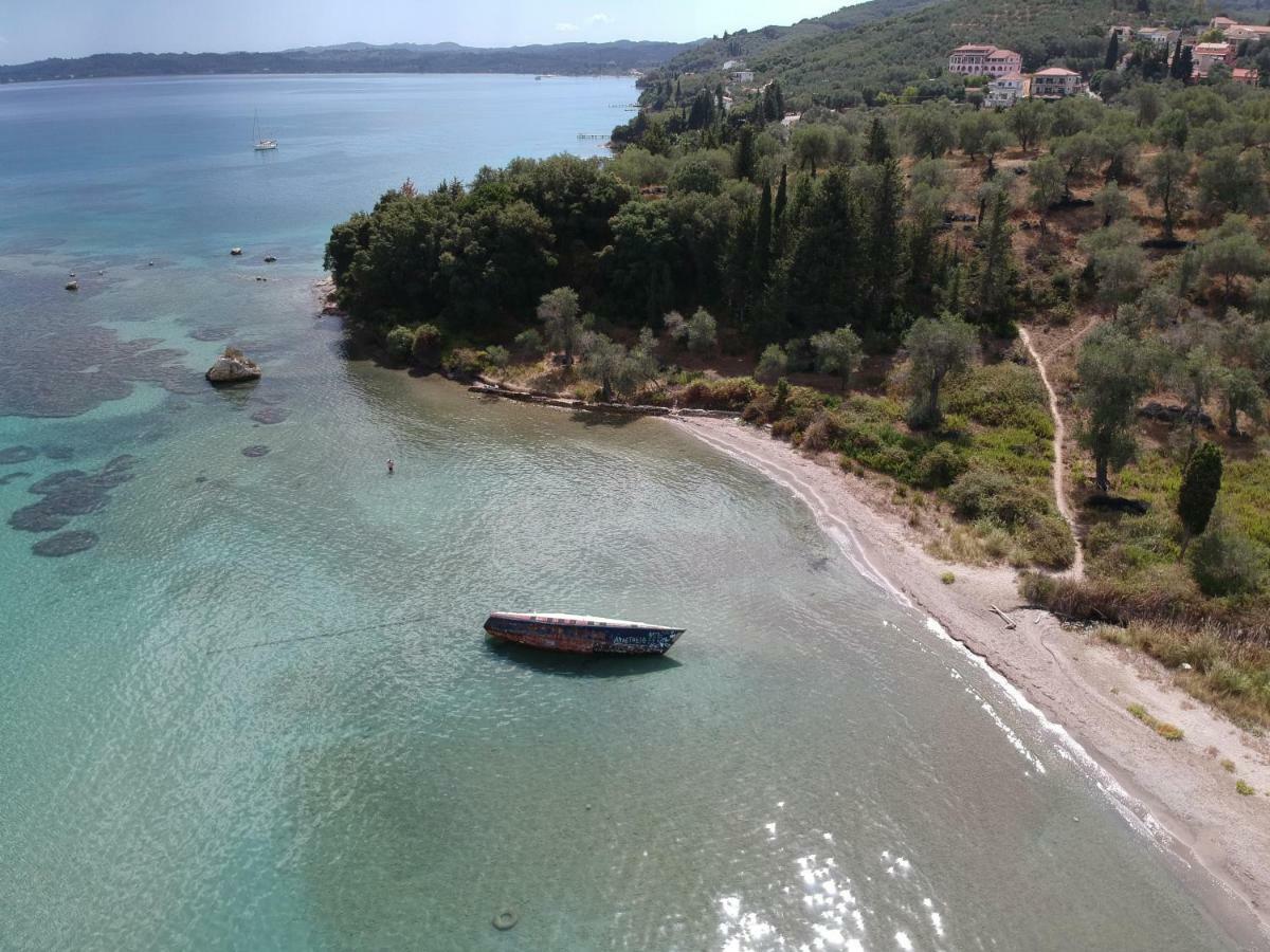 Corfu Seaview Maisonette - Sopra Il Mare Petrití Exterior foto