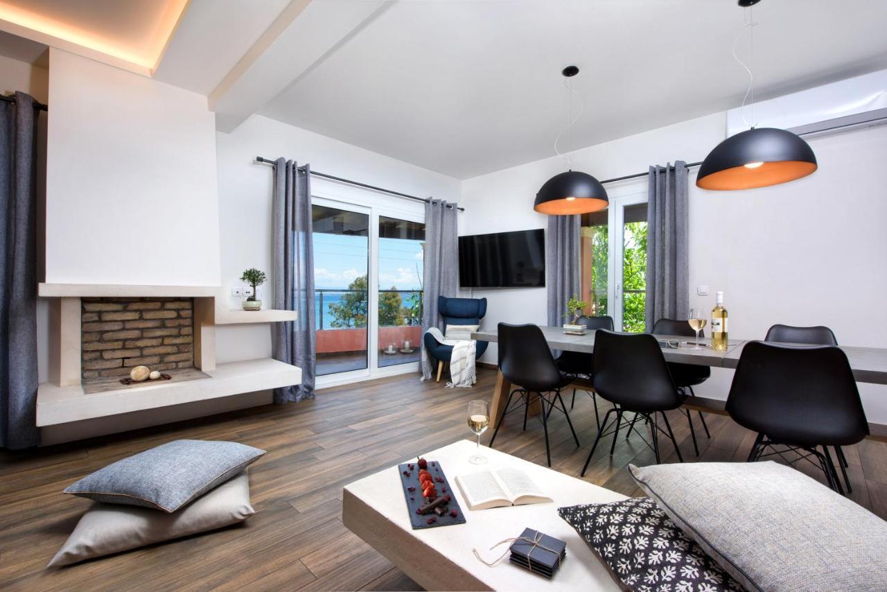 Corfu Seaview Maisonette - Sopra Il Mare Petrití Exterior foto